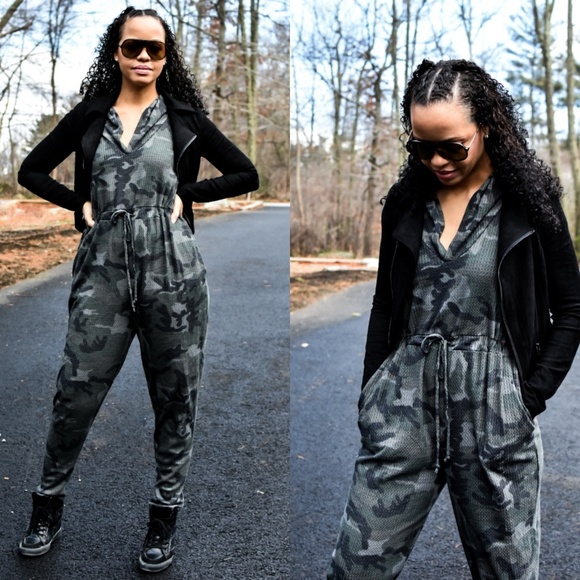 PLATOON CAMOUFLAGE ARMY STYLE JUMPSUIT - Picture 3 of 7